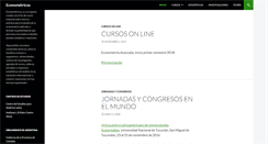 Desktop Screenshot of econometricos.com.ar